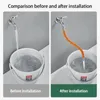 Prolunga per rubinetto Bagno Rotazione a 360 ° Regolare la flessione Tubi per rubinetti Tubo di prolunga universale antispruzzo per lavabo