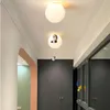 Luci Nordic Nuova Resina Panda Lampada da Soffitto a Led per Soggiorno Camera da Letto per Bambini Cartoon Animal Art Apparecchio di Illuminazione Decorativa 0209