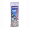 Cykel 6 7 8 9 10 11 12 Speed ​​Titanium Silver Plated Mountain Road MTB Chains Del 116 Länkar Bike Accessories 0210