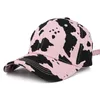 Ball Caps 2022 Fashion Cow Print Baseball Cap Women Men Snapback Dad Hats For Men Trucker Hip Hop Gorras Vintage Male Hat G230209