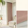 Curtain Nordic Dirty Resistant Blackout Living Room Bay Window Drapes Thick Sunscreen Bedroom Luxury Sound Proof Study Curtains