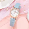 Wristwatches Fashion Watches For Women Temperament Business Leather Strap Analog Quartz Wrist Digital Montre Femme Top BrandWristwatches