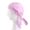 Unisex m￤n skalle cap doo do tras cykling huvudduk utomhus hip hop turban pannband sport hatt amoeba durag bandana pirat kepsar