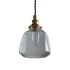 Lampe moderne éclairage boule de verre salon chambre pendentif lumières suspendus plafonniers 0209