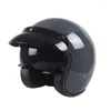 Caschi Moto ECE Mezzo Casco 2023 Casco Retro Vintage Motocross 3/4 Open Face Scooter