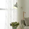 Cortinas cortinas de flores brancas para o quarto da sala de estar de bordado de alto grau de algodão da janela e personalização de linho