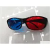 Vr/Ar Devices 2Pcs Plastic Unisex Amber Blue 3D Glasses/Brown Blue/Red Green/Magenta Green Vision Anaglyph Glasses For Video Cinema Dhefl