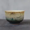 Cups Saucers Luwu Ceramic Teacup Mountain Handmadetea Cup Chinese 90ml