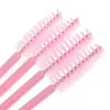Eye Shadow 500 PCS Disposable lash Brushes Mascara Wands Lash brow Applicator Cosmetic Makeup Brush Tool Kits Pink 230211