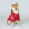 Dog Apparel Pet Raincoat Jacket Clothes Windproof Coat Fashion Waterproof Reflective Clothing for Small Medium Large Face 230211