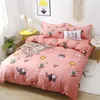 Bedding sets Solstice Home Textile Quilt Cover Bedding Duvet Cover Set Flat Bed Sheet Pillowcase Bedclothes Bed Linens Twin Queen King Size 230211