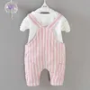 Clothing Sets Clearance Sale Autumn baby girls clothing set tshirt overalls pieces outfits children spring wear kids years cotton
