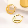 18K Gold Plated 925 Sliver Designers Stude Earring Gem Diamond Pearl Letter Charm Brand Women Tassel Crystal Earring Wedding Party 1922