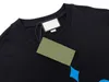 Herrt-shirts designer trendiga mäns t-shirt mode toppar lyx bokstav tryckt blixtnedslag m-xxl 7mbn