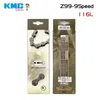 KMC Bicycle 9 Speed ​​X9SL X9 Z9 Z99 MTB Road Bike S 116 Links met Magic Buckle 9V -keten voor Shimano Crankset 0210