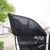 Rideau 2 pièces été Protection UV voiture avant arrière fenêtre latérale pare-soleil Anti-moustique pare-soleil Net maille