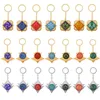 Sleutelringen Anime Keychain Genshin Impact Vision Element Gods oog voor mannen CAR Key Chain Women Accessoires Cute Bag hanger Key Ring Gift G230210