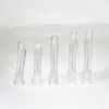 14 mm diffuser Bong Downstem Hookah Glas Down STEM Slider Clear Groothandel Rookaccessoires voor beker Bong rechte buiswaterpijpen