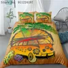 Bedding Sets Summer Travel Duvet Cover Comforter Set 3D Printing Luxury 3pcs Quilt Single Double 229 229CM Home Textile