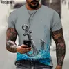 Men's T Shirts 2023 Summer Mens Overized Vintage Short Sleeve T-shirts Fashion Harajuku Ethnic Tie-Dye Printed Tshirts Byck Brand Clothing