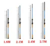 Boat Fishing Rods Catchu Spinning Fishing Rod Carbon Fiber Casting Fishing Rods 18212427m 3 Section Portable Lure Pole for River Stream J230211