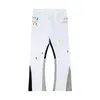 Pantaloni Pantaloni da jogging Pantaloni sportivi dipinti patchwork Uomo Donna Pantaloni donna elastici con coulisse 5 colori