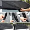 Rideau 2 pièces été Protection UV voiture avant arrière fenêtre latérale pare-soleil Anti-moustique pare-soleil Net maille