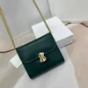 Luxury Brand Designer Change Purse Card Pack Handbag Sailin New Women Leather Purses Chain Multi-Function Cow Three-Fold Wallet Butterfly Buckle Factory Direct Sale