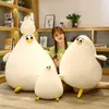 85 cm gigantische ronde zachte pinguines kussen pluizige luie sofa woonkamer decoratie mooie gevulde pluche poppendieren speelgoed voor kinderen verrassende cadeau