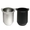 Tampers 54 mm Aleación Taza dosificadora de café Polvo Recepción Molinillo Olfateador Taza Alimentador para Breville/Sage 870/875/878 Portafilter 230211