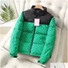 Marca de luxo de parkas masculino Jaquetas de luxo Jacquard Jacquard Tracksuit Designer Coats Coats Womens Puffer Jaqueta Ves Fashiont Winte Dhdki