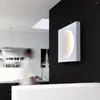 Wall Lamp Moon Designer Breathing Light Minimalistic Villa vardagsrummet Matsch Led Dynamic Atmosphere Decor Sconce