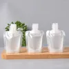 Storage Bottles Portable Ones Spout Pouch Refillable Makeup Packing Bag Subpack The Liquid Transparent Clamshell Packaging