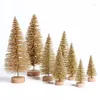 Christmas Decorations 8pcs/24pcs Mini Tree Pine For Home Xmas Ornament Year Decor Kids Gift DIY Craft 2023