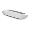 Bandeja oval de aço inoxidável de placas 23x9.5x1cm Multi-Color Metal Serving for Candle Tool Banheiro Cozinha SDF-Ship