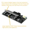 Computerkabel 6PCS PCIE Riser 010 VER010-X 4/6Pin Power USB 3.0 Kabel Cabo PCI Express X16 für Grafikkarte Miner Bergbau