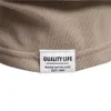 Polos masculinos aiopeseson algodão com zíper curto de manga curta s Moda Social Casual Marca Qualidade Camisetas para 230211
