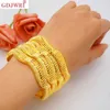 Bangle Dubai Bangle per le donne Braccialetti indiani Africa Gioielli Colore oro Perline Braccialetto Bangle Etiope Matrimonio Sposa Regalo per feste G230210