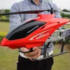Electric/RC Aircraft 3.5CH 80cm Large Remote Control Drone Durable Rc Helicopter Charging Toy Drone Model UAV Outdoor Aircraft Helicoptero 230210