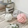 Kudde bomulls DIY Handknut Back CUDIONS Mysig bil Lumbal Pillow Decorative SOFA SEAT CUDHION HOME Mjuk kontorsstol Hand Rest Kuddar 230211