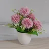 Decorative Flowers Simulation Onion Ball Bonsai Home Table Decoration Living Room Restaurant Bar Shooting Props Scene Layout