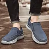 Kledingschoenen heren casual schoenen canvas ademende loafers mannen mannelijke comfortabele buiten wandelschoenen klassieke loafers mannen sneakers 230211