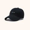 Boll Caps Summer Baseball Caps Kvinnor Designade enkla eleganta All-Match broderier unisex Sun Prevent Hats Streetwear Curved Eaves Ins Chic G230209