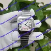 Wysokiej jakości azjatycki automatyczny zegarek 40 mm męski zegarek 35 mm White Targ Watch Silver Sapphire Sapphire 233 V