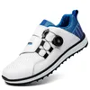 Güvenlik Ayakkabıları Erkek Golf Ayakkabıları Kış Kış Yüksek Kaliteli Dış Mekan Nefes Alabilir Su Geçirmez Hızlı Hızlı Düğme Sönen 230211