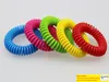 Anti Mosquito Repellent Spring Bracelets Pure Natural Baby Wristband Hand Ring random colors