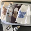 T-shirts MILANCEL Summer Kids T-shirt Cute Animal Girls Tees Short Sleeve Cotton Boys Tops Korean Casual Clothes T230209