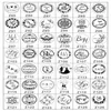 Pullar Özel Adı Başlangıçlar Balmumu Mühür Düğün Damgası Sticker Kişiselleştirilmiş Tasarım Etiket Hediye Kutusu Mühür Çıkartma Kendi Yapısal Yapıştırıcı