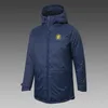 Al-Nassr Down Winter Outdoor Leisure Sports Coat Casacos Parkas Emblemas da equipe personalizados