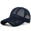 S Drop Summer Full Mesh Big Size Baseball Cap Lady Oversize Sport Hat Men Stora Trucker Caps 56-60cm 60-65cm 230210